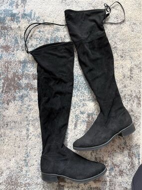 Circus by Sam Edelman Black Over-the-Knee Women's Boots, Size 8